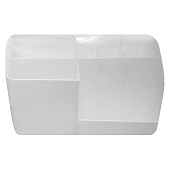  Подставка настольная ErichKrause Submarine Classic белая, пластиковая, 61597 