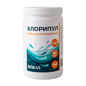  Таблетки Хлорипул 5 в 1 200г (1 кг) BAKVI 