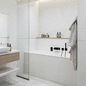 Плитка  60х25 White Planet GT Белый арт.10100001344 /GlobalTile  (1,2м2)