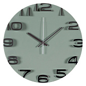 Часы настенные круг d=34,5 см, корпус оливковый+серебро "Классика" "Рубин" 3430-006 Часы настенные круг d=34,5 см, корпус оливковый+серебро "Классика" "Рубин" 3430-006