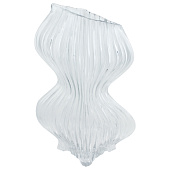  Ваза для цветов Орхидея 19х29см, прозрачное стекло 