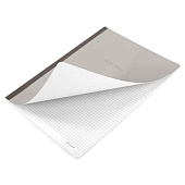 Тетрадь А4 96л. BRAUBERG на сшивке с корешком, клетка, обложка картон, Minimal Classic, 405281