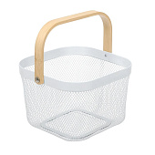 Корзина для хранения овощей и фруктов MARMITON, 26,5х24,5х17 см,металл,в ассортименте 17374 Корзина для хранения овощей и фруктов MARMITON, 26,5х24,5х17 см,металл,в ассортименте 17374