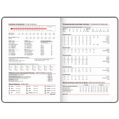Ежедневник А5 недатированный Brauberg Wood, под кожу, резинка, 136 л, бордовый, 111675 Ежедневник А5 недатированный Brauberg Wood, под кожу, резинка, 136 л, бордовый, 111675