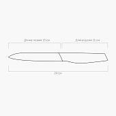 Нож универсальный , 13 см, NADOBA, BLAIR 725017 Нож универсальный , 13 см, NADOBA, BLAIR 725017