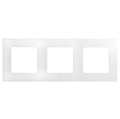 Рамка 3-м ETIKA бел. Leg 672503 Рамка 3-м ETIKA бел. Leg 672503