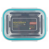 Контейнер из боросиликатного стекла 0,65 л Mallony DIAFANO 005471 Контейнер из боросиликатного стекла 0,65 л Mallony DIAFANO 005471