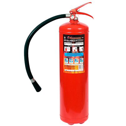  Огнетушитель порошковый металлический 5л ЯРПОЖ АВСЕ с манометром 