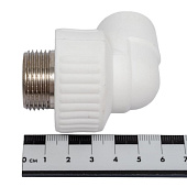 Угольник комб НР 20х3/4" PPR Угольник комб НР 20х3/4" PPR