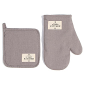  Кухонный набор 2 предмета Этель ECO цвет серый 