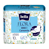  Гигиенические прокладки Bella FLORA Camomile 10 шт. Арт. BE-012-RW10-099 