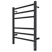 Полотенцесушитель электрический Аврора П6 450х600 черный матовый 90Вт конструкционная сталь 4670078527479 Terminus Полотенцесушитель электрический Аврора П6 450х600 черный матовый 90Вт конструкционная сталь 4670078527479 Terminus