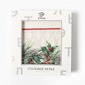  Скатерть (саржа) Этель Christmas wreath, 150х110 см 10554224 