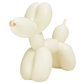 Фигурка полистоун «Воздушный шарик: собачка с золотым носиком», сливочный, 7.5?20.5?17.5 см Фигурка полистоун «Воздушный шарик: собачка с золотым носиком», сливочный, 7.5?20.5?17.5 см