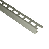  Профиль наружный  8мм 2,7м "Деконика" 002-0 Светло-серый 