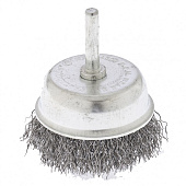 Щетка чашка д/дрели 65мм витая пров.Сибртех Щетка чашка д/дрели 65мм витая пров.Сибртех