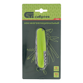 Нож многофункциональный, компактный размер, 15 функций, 90 мм// Сибртех Нож многофункциональный, компактный размер, 15 функций, 90 мм// Сибртех