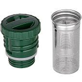 Термос (HS.TM-057-G) 1000ML с ситечком зеленый (2 крышки-кружки) TONAR Термос (HS.TM-057-G) 1000ML с ситечком зеленый (2 крышки-кружки) TONAR