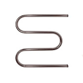  Полотенцесушитель водяной нерж М-образ 1" - 500х500 