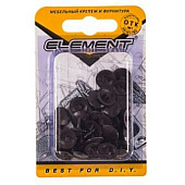 Заглушки на шуруп №2 тем.корич (40 шт) "Element" Заглушки на шуруп №2 тем.корич (40 шт) "Element"