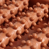  Массажер для ног на подставке, пластик, 70 колёс с шипами, 26,5х17х13 см, микс, 5117977 