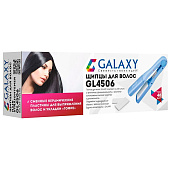  Щипцы для волос Galaxy GL 4506 (48Вт, выпрямление+гофре, керамич пластины) 