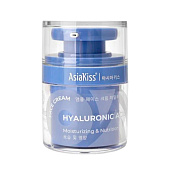  Крем для лица ASIAKISS HYALURONIC ACID Ампульный С гиалуроновой кислотой 50мл 