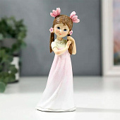 Сувенир полистоун "Малышка с цветами в волосах" 15,5х6х6,5 см 5185227 Сувенир полистоун "Малышка с цветами в волосах" 15,5х6х6,5 см 5185227