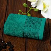 Полотенце 30х60 махровое Бодринг (пл.430гр/кв.м) (03-034, изумруд) Полотенце 30х60 махровое Бодринг (пл.430гр/кв.м) (03-034, изумруд)