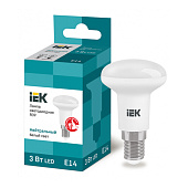 Лампа LED 3Вт Е14, грибовидная, 4000К нейтр. бел. IEK Лампа LED 3Вт Е14, грибовидная, 4000К нейтр. бел. IEK