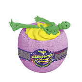  Шипучая соль для ванн Чаша с пеной и игрушкой Happiki 3 вида, 130г 953-068 