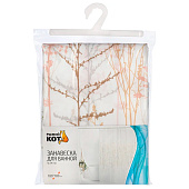 Штора для ванной Укропы бежевые 180х180 (ШхВ) SP-PE-58 109005 Рыжий кот Штора для ванной Укропы бежевые 180х180 (ШхВ) SP-PE-58 109005 Рыжий кот