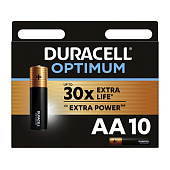  Батарейка AA LR6 (10шт)/Duracell Optimum 