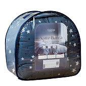  Комплект постельного белья Cleo сатин Notte Bianca с одеялом евро 32/017-NBO 