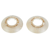 Розетка для труб универсальная Ф25-34мм "Идеал" (2шт) /415 Дуб палена Розетка для труб универсальная Ф25-34мм "Идеал" (2шт) /415 Дуб палена