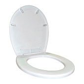 Сиденье для унитаза Белое облако Regula 419х363х45мм KL260012048 Сиденье для унитаза Белое облако Regula 419х363х45мм KL260012048