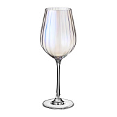 Набор бокалов для красного вина Crystal Bohemia Columba Optic Перламутр 500 мл (2 шт) БСС0573