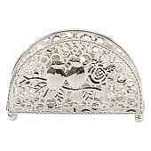 Салфетница «Птицы», 14х4,5х8,5 см, серебряный 3589408 Салфетница «Птицы», 14х4,5х8,5 см, серебряный 3589408