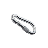 Карабин с предохр.гайкой М8 DIN5299 (1 шт) Карабин с предохр.гайкой М8 DIN5299 (1 шт)