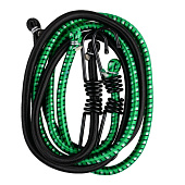  Резинка для крепления багажа 100смх8мм SKYWAY 2шт метал. Крюк 