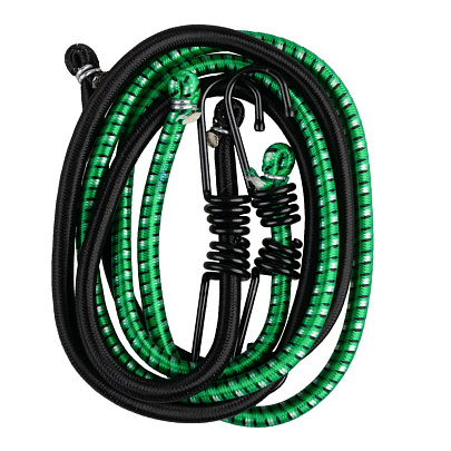  Резинка для крепления багажа 100смх8мм SKYWAY 2шт метал. Крюк 