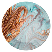 Набор бумажных тарелок 6 шт. "Смола серая" (d=180 мм) Набор бумажных тарелок 6 шт. "Смола серая" (d=180 мм)