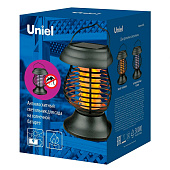  Светильник антимоскитный солн бат+АА эффект пламени IP44 /Uniel 