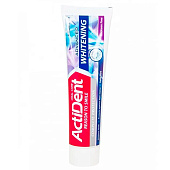 Зубная паста Actident Whitening отбеливающая 130гр Зубная паста Actident Whitening отбеливающая 130гр