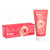 Зубная паста детская ROCS Baby Нежный уход Яблоко 45мл Зубная паста детская ROCS Baby Нежный уход Яблоко 45мл