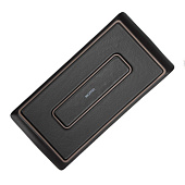  Блюдо для подачи Magistro Black style, фарфор, чёрное 10630439 