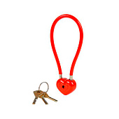 Замок навесной Сердце ВС 2-28 А с гибкой дужкой ЧАЗ Замок навесной Сердце ВС 2-28 А с гибкой дужкой ЧАЗ