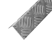 Алюминиевый уголок 50х30х1,5мм 2м рифленый Алюминиевый уголок 50х30х1,5мм 2м рифленый