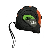Рулетка 10мх25мм, двухкомпонентное полотно, Jober профи Рулетка 10мх25мм, двухкомпонентное полотно, Jober профи