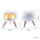 Ночник Котик LED сенсорн диммер USB белый /ЭРА Ночник Котик LED сенсорн диммер USB белый /ЭРА